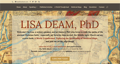 Desktop Screenshot of lisadeam.com